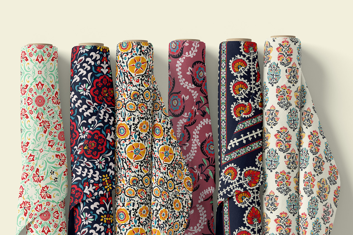 Modern Suzani collection, a Decorative Illustration by Mona Ahmed (Photo 11 of 11)