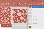 Folksy Flowers & Butterfly Procreate, a Brushes & More by DeloresArt (Thumbnail 9 of 12)