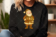 Plaid Santa Claus PNG, an Illustration by Craft Nest (Thumbnail 3 of 6)