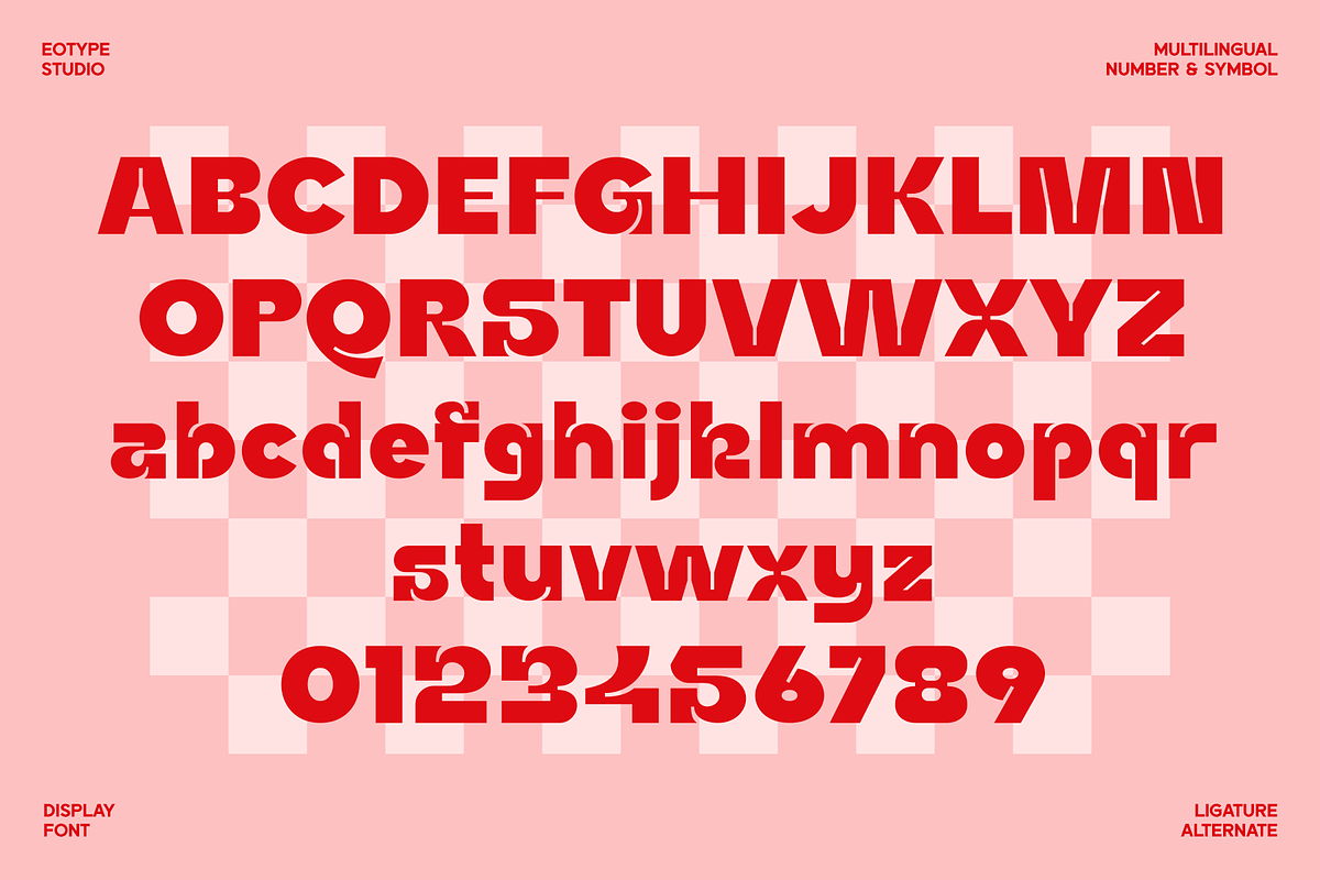Rucka Display Typeface, a Sans Serif Font by Eotype Studio (Photo 5 of 9)