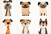 Quirky Dogs Hand-drawn Clipart Png, an Illustration by DreamCafeArt (Thumbnail 8 of 8)
