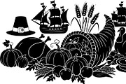 Thanksgiving Harvest SVG Bundle, an Illustration by Designs_River (Thumbnail 7 of 48)