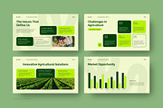 Smart AgriTech Innovation Pitch Deck, a Presentation Template by FIBRINOSÄ (Thumbnail 4 of 7)