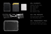 Memory Card Mockup, a Mockup by BULBFISH (Thumbnail 5 of 5)