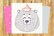 Cute Bear, an Animal Illustration by JulianArt (Thumbnail 4 of 5)