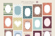 Whimsical Frames. Wedding Doodles., a Background Graphic by Designwork (Thumbnail 2 of 13)