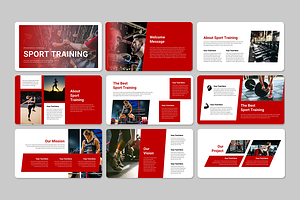 Sport Training - Keynote Template