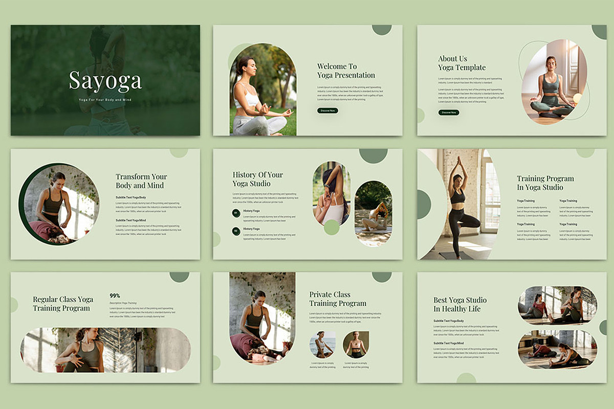 Sayoga Presentation Template, a Presentation Template by TypeMakers (Photo 4 of 5)