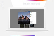 Instagram Desktop Interfaces, a Social Media Template by karnofff (Thumbnail 3 of 9)