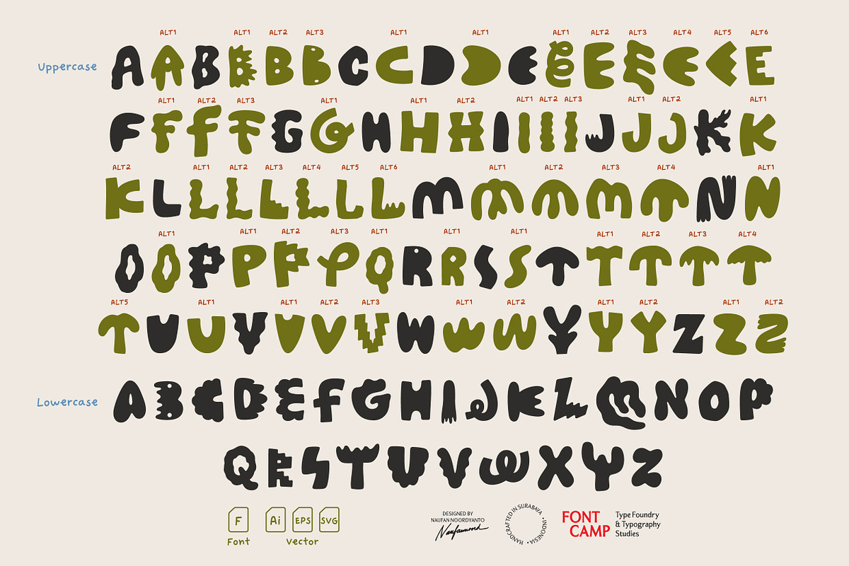 Lapola Letters, a Symbol Font by Fontcamp Type Foundry (Photo 2 of 11)