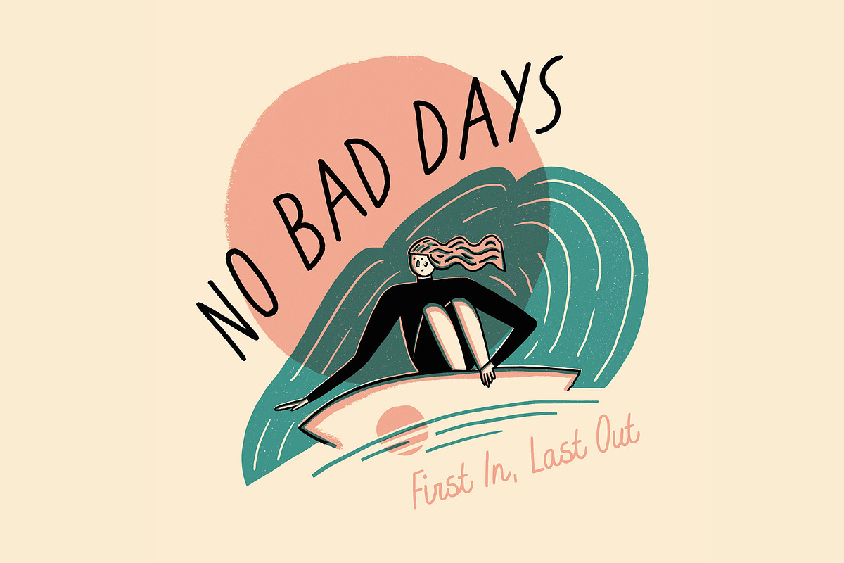 No Bad Days Font, a Handwritten Font by JontyStorey (Photo 3 of 8)