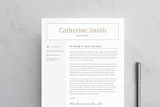 Word Resume & Cover Letter Template, a Resume Template by DemeDesign (Thumbnail 3 of 5)