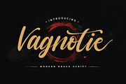 Vagnotie - Modern Brush Font, a Script Font by StringLabs (Thumbnail 1 of 11)