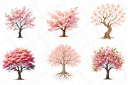 Japanese Cherry Blossom Tree, an Illustration by DreamPrint404 (Thumbnail 3 of 6)