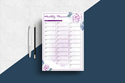 Daily , Weekly, Monthly Planner V13, a Stationery Template by Template Shop (Thumbnail 4 of 6)