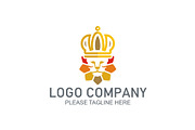 20 Logo Lion Templates Bundle, a Branding & Logo Template by Friendesigns (Thumbnail 20 of 21)