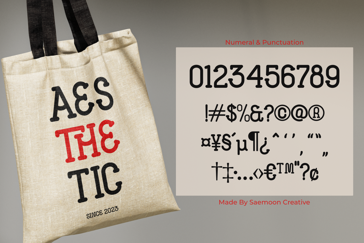 Sincky, a Serif Font by saemoon creative (Photo 8 of 15)