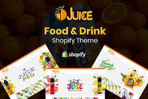 Juice Food Drink Shopify Theme