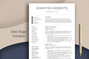 Resume Template CV, a Resume Template by Klamp Studio (Thumbnail 2 of 9)