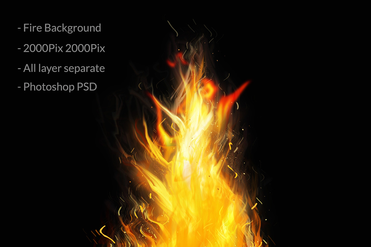Fire & Smoke Bundle PSD, a Shape Add-On by MRI STUDIO (Photo 12 of 25)