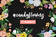#Candyflowers, a Graphic by | OZ SHOP | (Thumbnail 1 of 6)