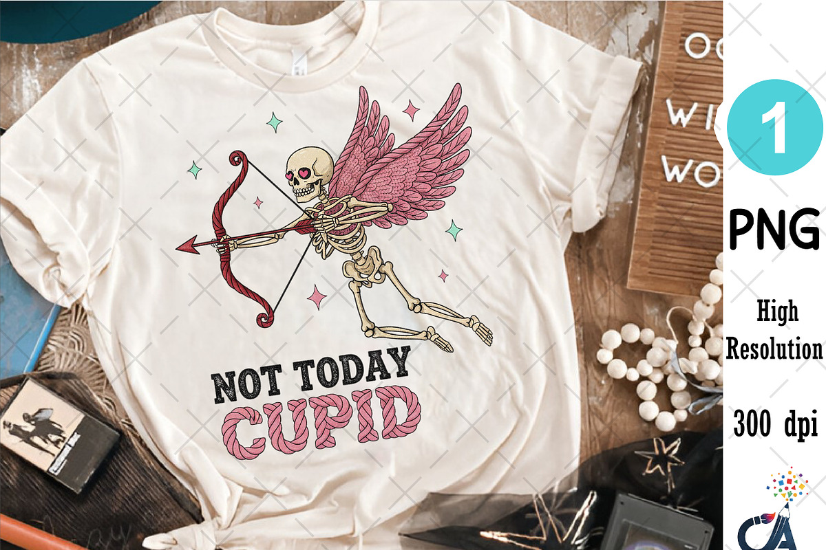 Yarn Crochet Valentine Cupid Png, an Illustration by Creative Art (Photo 5 of 5)