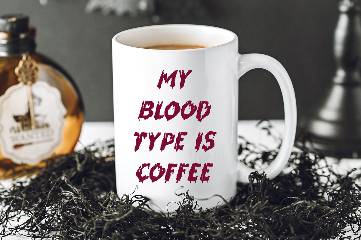 Sanguine Sans - Drip Font, a Handwritten Font by Beck McCormick (Photo 5 of 10)