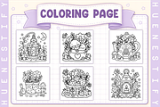 Garden Corners Coloring Book, a Decorative Illustration by HueNestify (Thumbnail 2 of 4)