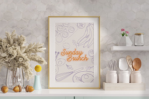 Sunday Brunch Posters