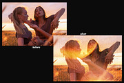 Grunge Cinematic Light Leak Effect, a Layer Style Add-On by smishura (Thumbnail 2 of 3)