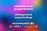 Eighties Party - Bubble Retro Font, a Font by Deeezy (Thumbnail 3 of 6)