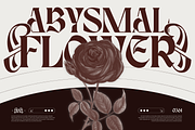 Karis Blackletter - Logo Font, a Blackletter Font by Nirmana Visual (Thumbnail 9 of 14)