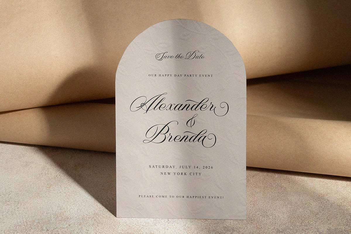 Nightshade – Elegant Calligraphy, a Script Font by Krismagraph (Photo 5 of 10)