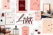 Lazy Day. Homebody Poster, a Decorative Illustration by Mio Buono (Thumbnail 1 of 9)