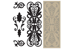 decorative pane, an Illustration by piter.goskov