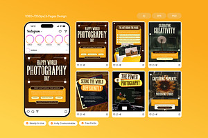 Photography Day - Instagram Post, a Social Media Template by Izdihaar_Studio