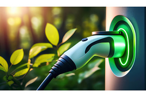 A close-up of an EV charging plug at, a Technology Photo by Igor Tichonow