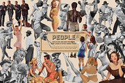 Vintage Collage Creator 1170+ Assets, an Object Graphic by Veris Studio (Thumbnail 4 of 56)