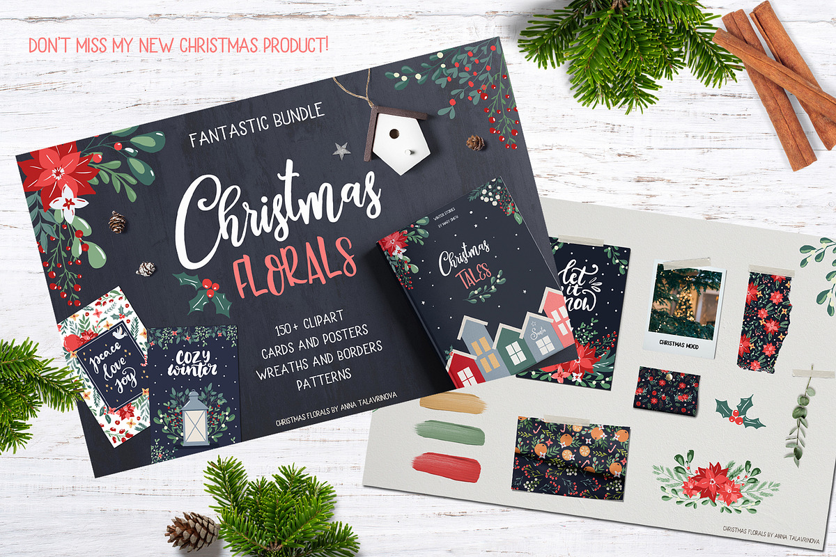 Christmas homes set, an Animal Illustration by Cozy pattern shop (Photo 10 of 10)