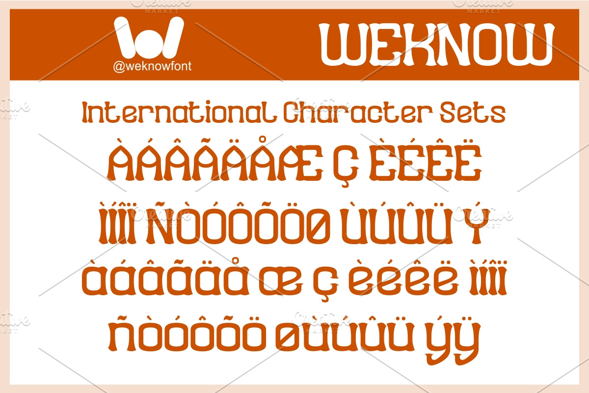 Funky Groove font, a Sans Serif Font by weknow (Photo 8 of 8)