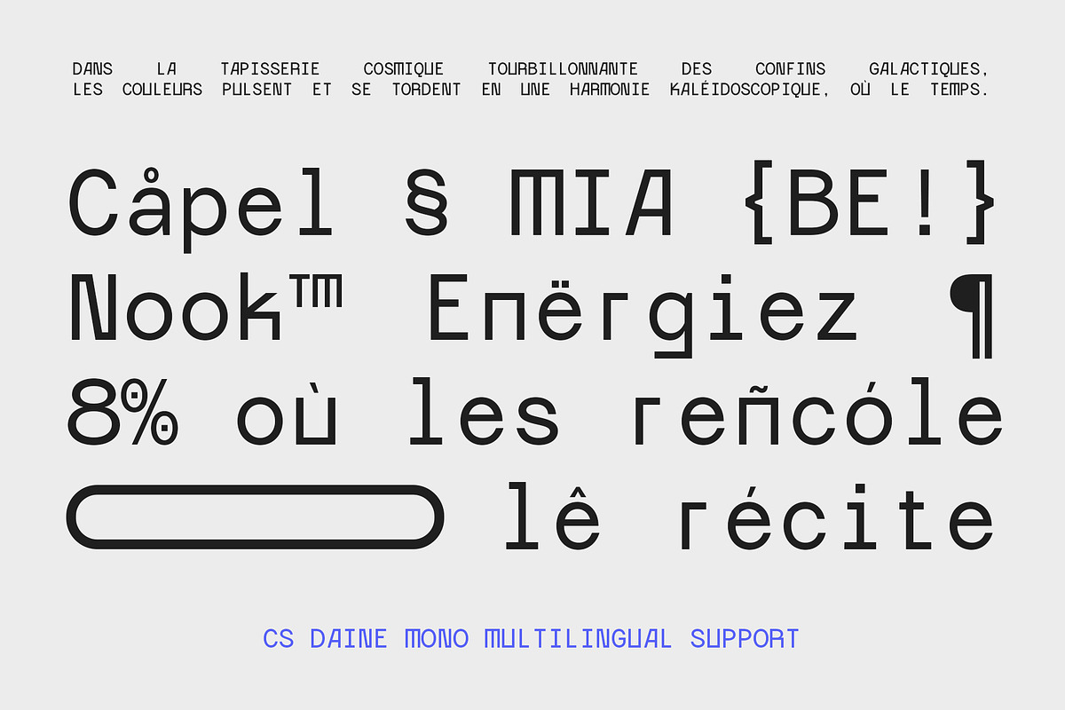 CS Daine Mono – Monospaced Font, a Sans Serif Font by Craft Supply Co. (Photo 5 of 8)