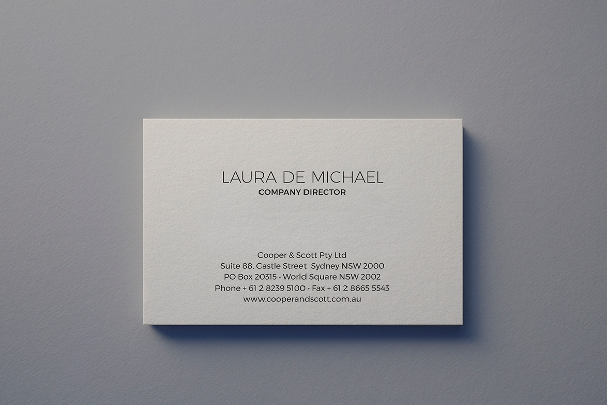 Gelato Business Cards, a Business Card Template by Hatch & Seed Creative (Photo 3 of 3)