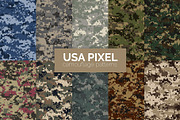 240 Camouflage Patterns Bundle, a Pattern Graphic by 3Y_Design (Thumbnail 17 of 26)