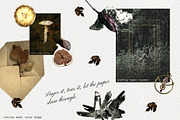 Moody Autumn Ephemera Collage Kit, an Object Graphic by Anzhelika (Thumbnail 8 of 10)