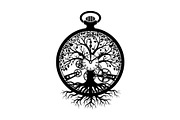 Steampunk Tree of Life Symbol Bundle, an Illustration by yasushie (Thumbnail 23 of 31)