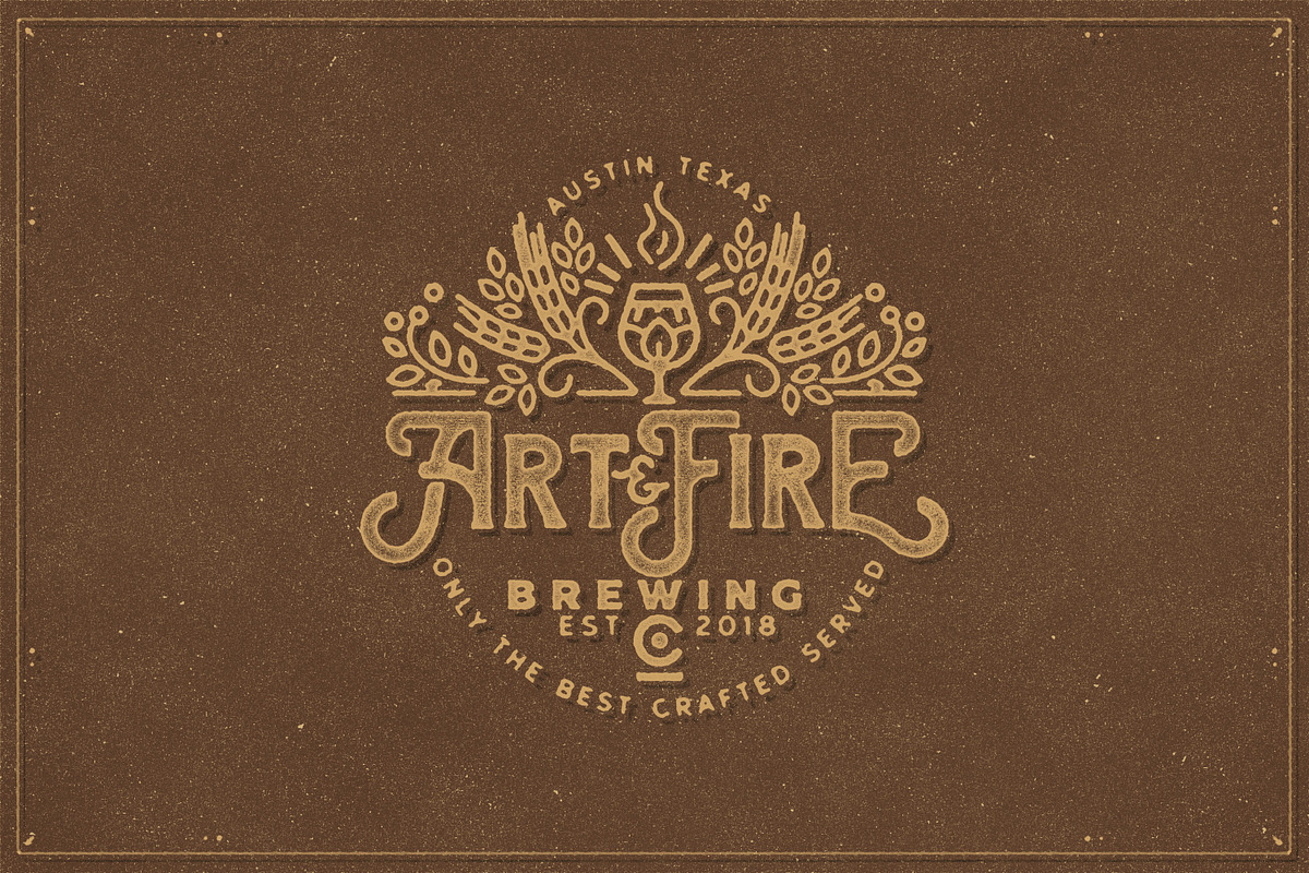 The Brewski - Textured Typeface preview 3