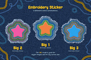 Embroidery Sticker Photoshop Action, an Action Add-On by Andrew Skoch Design (Thumbnail 3 of 6)