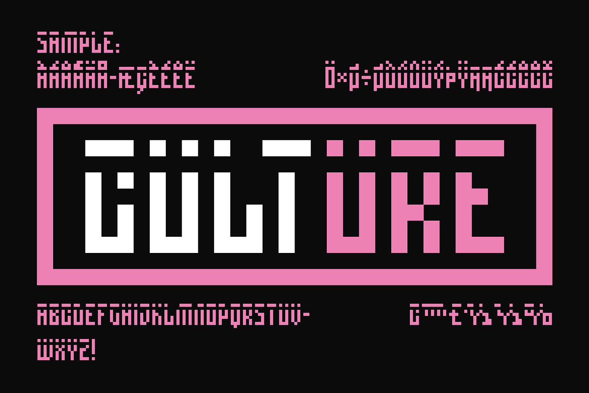 DIGOT 03 & DIGOT 03 MOD, a Sans Serif Font by Fontsphere (Photo 5 of 6)