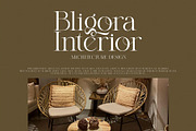 Migkon Modern Ligature Serif, a Serif Font by Alfinart (Thumbnail 2 of 7)