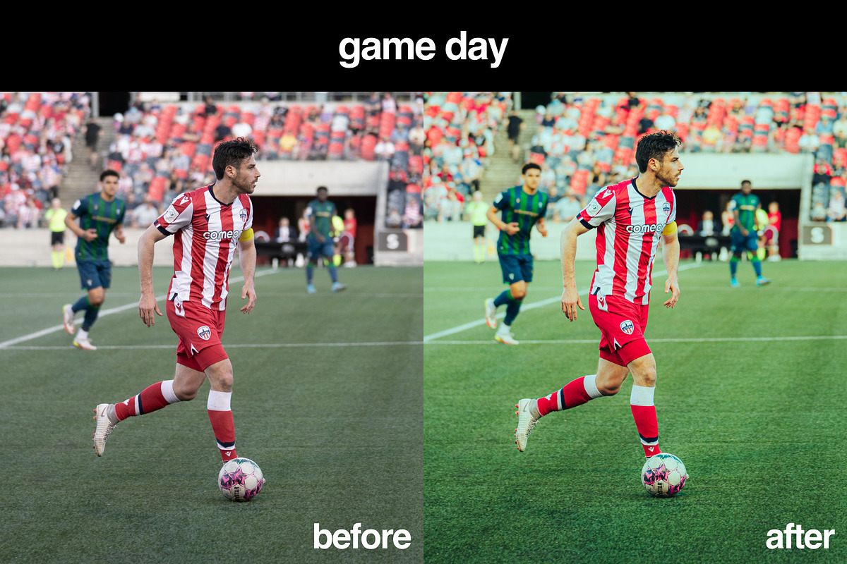 10 Sports Lightroom Presets, a Preset Add-On by Gridfiti (Photo 2 of 11)